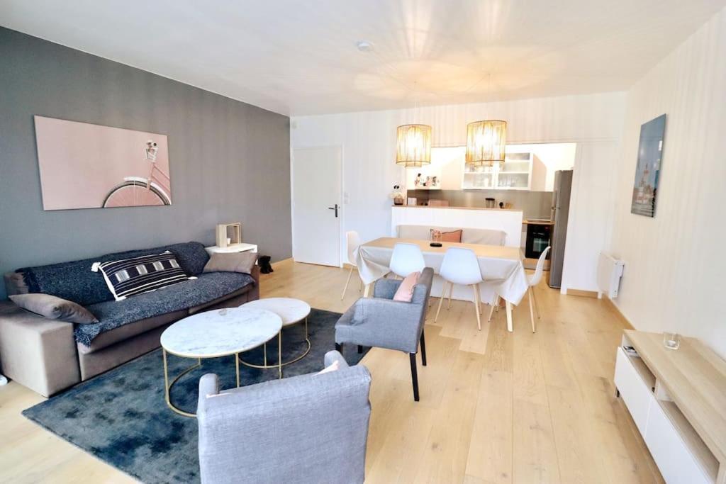 Bel Apt 6 Pers, 2 Chambres Avec Balcon Et Parking Le Touquet Buitenkant foto