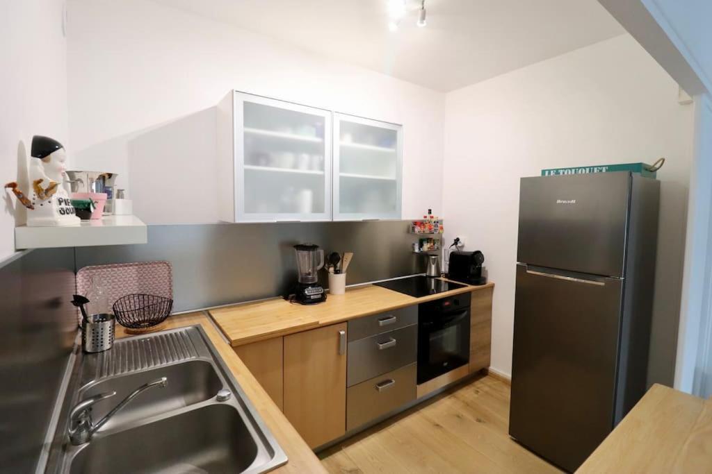 Bel Apt 6 Pers, 2 Chambres Avec Balcon Et Parking Le Touquet Buitenkant foto